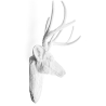 Buy Wall Decoration - White Deer Head - Uka White 55737 at Privatefloor