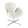 Armchair with Armrests - Upholstered in Faux Leather - Svin image 7