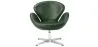 Armchair with Armrests - Upholstered in Faux Leather - Svin image 7