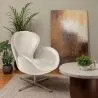 Armchair with Armrests - Upholstered in Faux Leather - Svin image 7