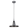 Buy Ceiling Lamp - Chrome Metal Pendant Lamp - Blake Grey transparent 58225 - in the UK