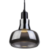 Buy Ceiling Lamp - Pendant Lamp - Chrome Metal - Medium - Blake Grey transparent 58227 - prices