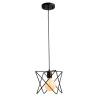 Buy Ceiling Lamp - Industrial Design Pendant Lamp - Bon Black 58230 - prices
