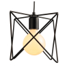 Buy Ceiling Lamp - Industrial Design Pendant Lamp - Bon Black 58230 at Privatefloor