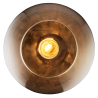 Buy  Globe Design Ceiling Lamp - Chrome Metal Pendant Lamp - 40cm - Speculum Silver 58258 in the United Kingdom