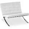 Design Armchair - Upholstered in Faux Leather - Town image 7