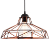 Buy  Industrial Design Ceiling Lamp - Retro Pendant Lamp - Nova Bronze 58385 - in the UK