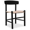 Buy Wooden Dining Chair - Scandinavian Style - Batsheva Black 58399 - prices