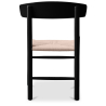 Buy Wooden Dining Chair - Scandinavian Style - Batsheva Black 58399 home delivery