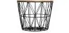 Round Side Table - Industrial Design - Wood and Metal - Basker image 7