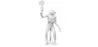 Table Lamp - Monkey Living Room Lamp - Resina image 7