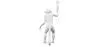 Table Lamp - Monkey Living Room Lamp - Resina image 7
