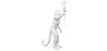 Table Lamp - Monkey Living Room Lamp - Resina image 7