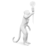 Buy Table Lamp - Monkey Living Room Lamp - Resina White 58443 with a guarantee