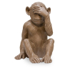 Buy Decorative Design Figure - Blind Monkey - Sapiens Brown 58446 - in the UK
