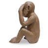 Buy Decorative Design Figure - Blind Monkey - Sapiens Brown 58446 home delivery
