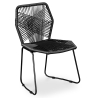 Buy Outdoor Chair - Garden Chair - Frony Black 58533 in the United Kingdom
