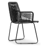 Buy Outdoor Chair - Garden Chair - Frony Black 58538 with a guarantee