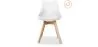 Set of 2 Denisse Scandinavian design chair with cushion - Matt image 7