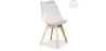 Set of 2 Denisse Scandinavian design chair with cushion - Matt image 7