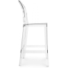 Buy Bar Stool with Backrest - Transparent Design - 65cm - Victoria Queen Transparent 58805 - prices