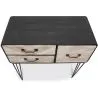 Metal Sideboard - Industrial Design - 3 Drawers - Orson image 7