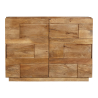 Buy Wooden Sideboard - 2 Doors - Yakarta Natural wood 58882 - in the UK