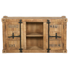 Buy Wooden Sideboard - Industrial Design - 2 doors - Tunk Natural wood 58890 - in the UK