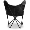 Buy Leather Chair - Butterfly Design - Wun Black 58894 home delivery
