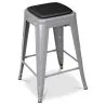 Magnetized Cushion for Square Stool - Faux Leather - Stylix image 7