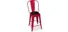 Magnetized Cushion for Square Stool - Faux Leather - Stylix image 7