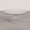 Round Coffee Table - Glass Design - Barrel image 7