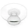 Round Coffee Table - Glass Design - Barrel image 7