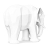 Buy Decorative Elephant Figure - Matte White - Fann White 59009 in the United Kingdom