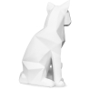 Buy Resin Fox Geometric Figure White 59013 in the United Kingdom