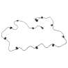 Buy Bulb Garland Cable - 5m - Ross Black 59048 - prices