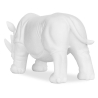 Buy Decorative Figure Rhino - Matte White - Rhyn White 59161 with a guarantee