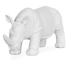 Buy Decorative Figure Rhino - Matte White - Rhyn White 59161 - prices