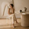 Transparent Dining Chair - Armrest Design - Louis XIV image 7