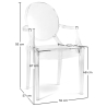 Buy Transparent Dining Chair - Armrest Design - Louis XIV Transparent 16461 at Privatefloor