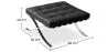 Upholstered Ottoman - Town image 7