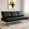 Polyurethane Leather Upholstered Sofa Bed - 3 Seater - Kart image 7