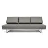Polyurethane Leather Upholstered Sofa Bed - 3 Seater - Kart image 7