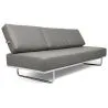 Polyurethane Leather Upholstered Sofa Bed - 3 Seater - Kart image 7