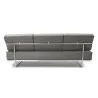 Polyurethane Leather Upholstered Sofa Bed - 3 Seater - Kart image 7