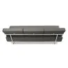 Polyurethane Leather Upholstered Sofa Bed - 3 Seater - Kart image 7