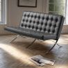 Leather Upholstered Sofa - 3 Seater - Town image 7