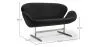 Curved 2 Seater Sofa - Fabric Upholstered - Svin image 7
