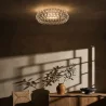 Ceiling Lamp - Glass Ball Flush Mount - 50cm - Savoni image 7