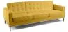 Polyurethane Leather Upholstered Sofa - 3 Seater - Konel image 7
